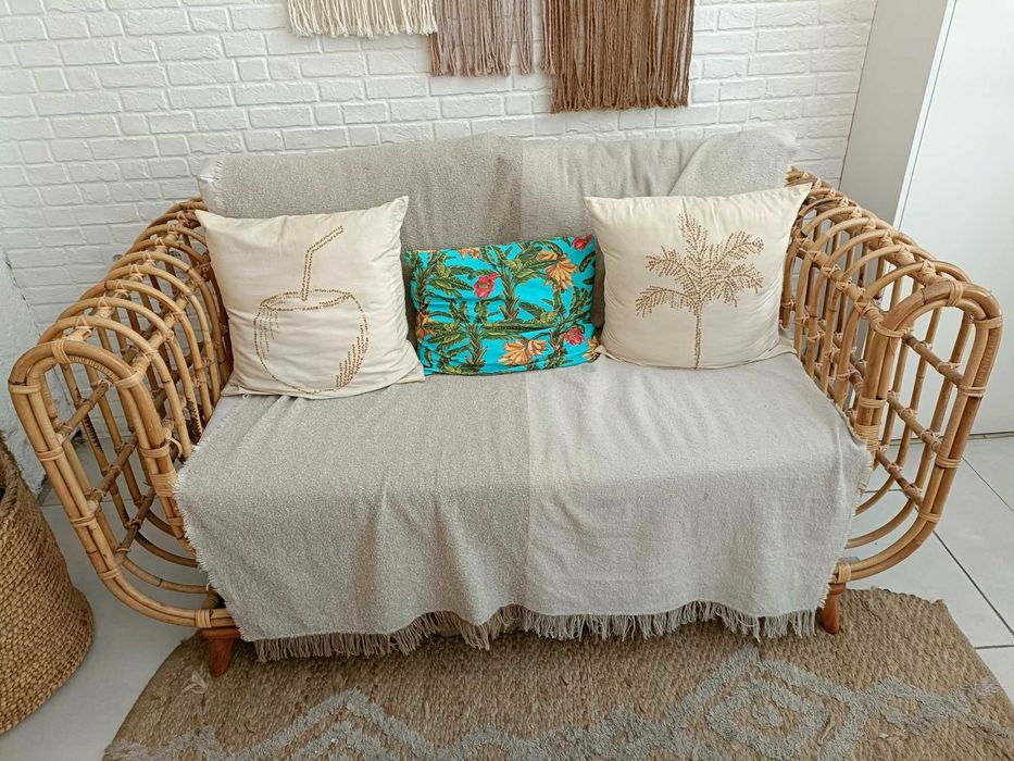Sofá em Rattan Zenta