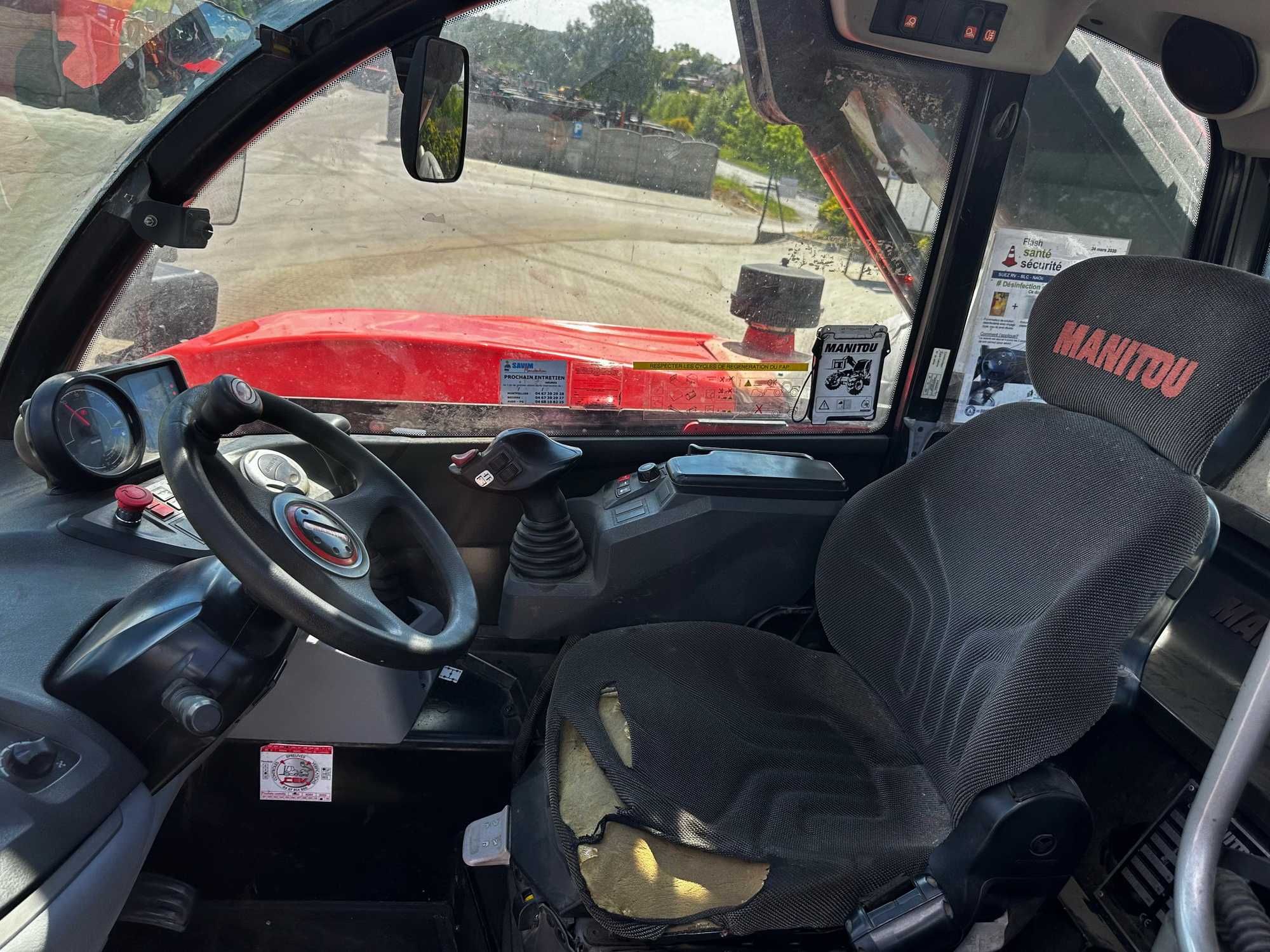 ładowarka teleskopowa MANITOU MLT 733 udźwig 3300kg wysięg 7m 4x4 2017