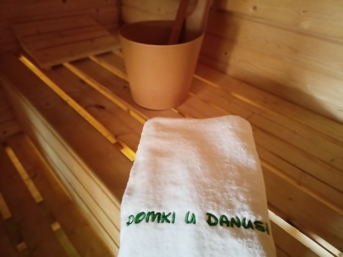 dom VIP Kaszuby sauna bania staw kominek