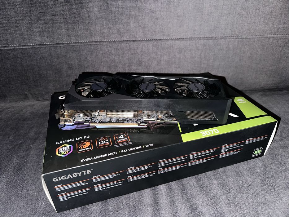 Placa Grafica Rtx 3070 Gigabyte OC