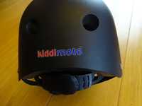 Kask Kiddimoto czarny 48-53 cm