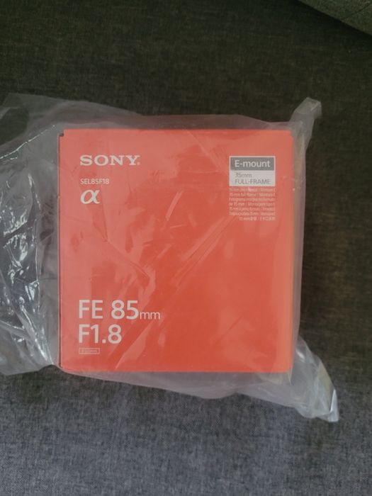 Obiektyw Sony E FE 85 mm F/1.8 SEL85F18