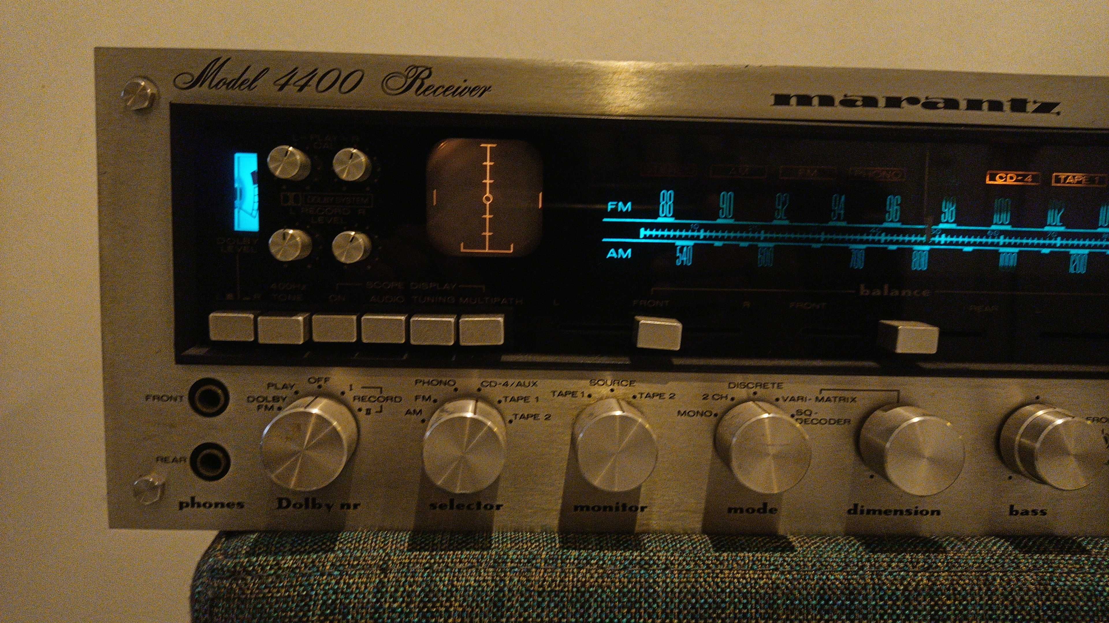 Amplificador- Receptor Quadrifónico Marantz 4400