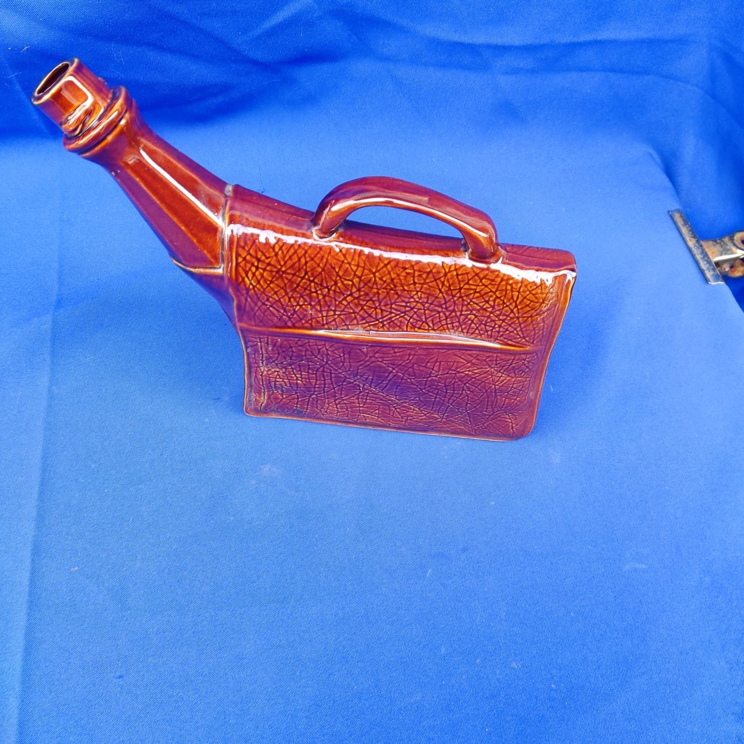 Подарок для мужчины Керамический штоф бутылка барсетка сумка
