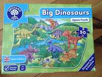 Puzzle Dinozaury Orchard Toys 50 elementów