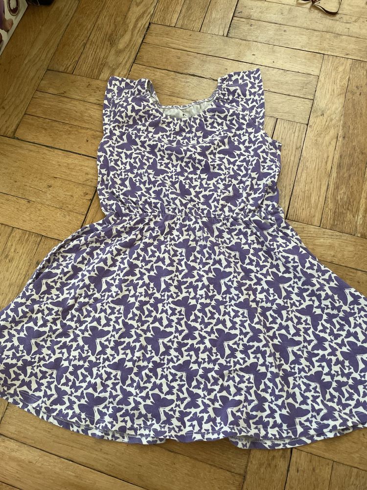 Letnie sukienki r 128 zestaw