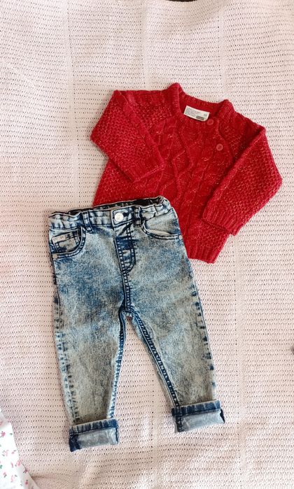 Sweterek i spodnie