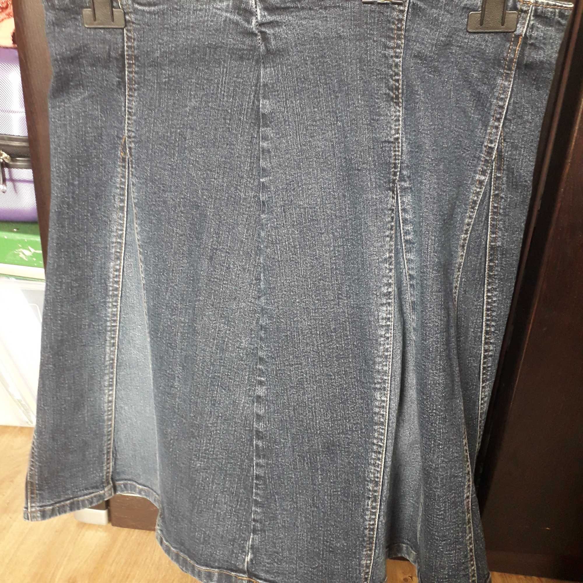 Spódnica   jeansowa rozmiar eu 14