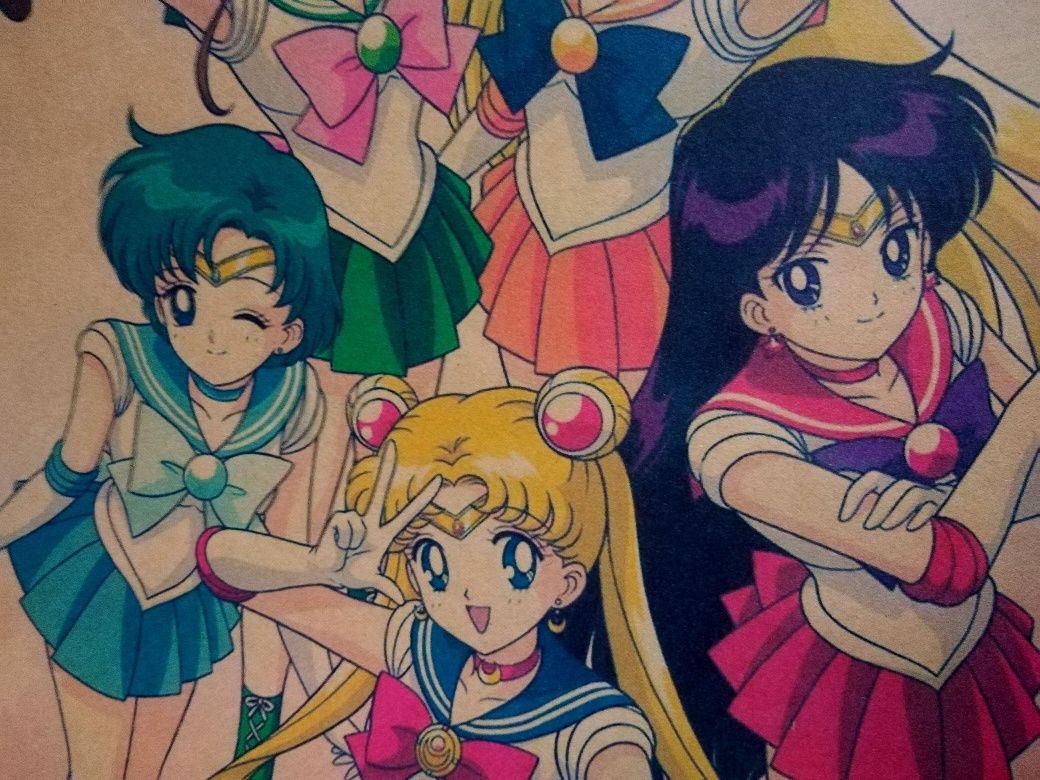 Sailor moon Czarodziejka z księżyca plakat anime