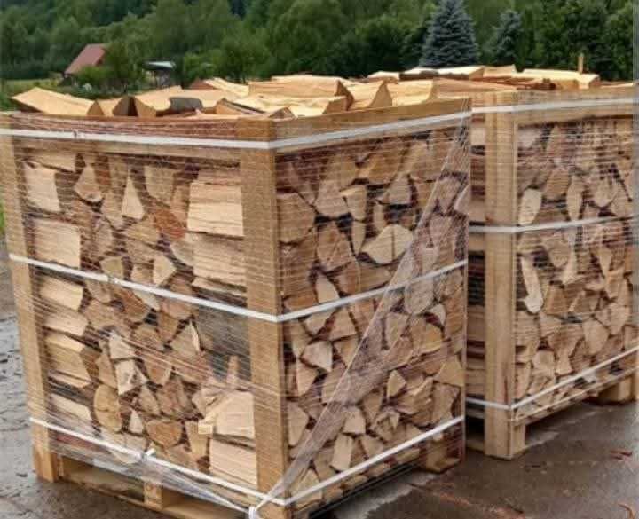 Drewno kominkowe suche