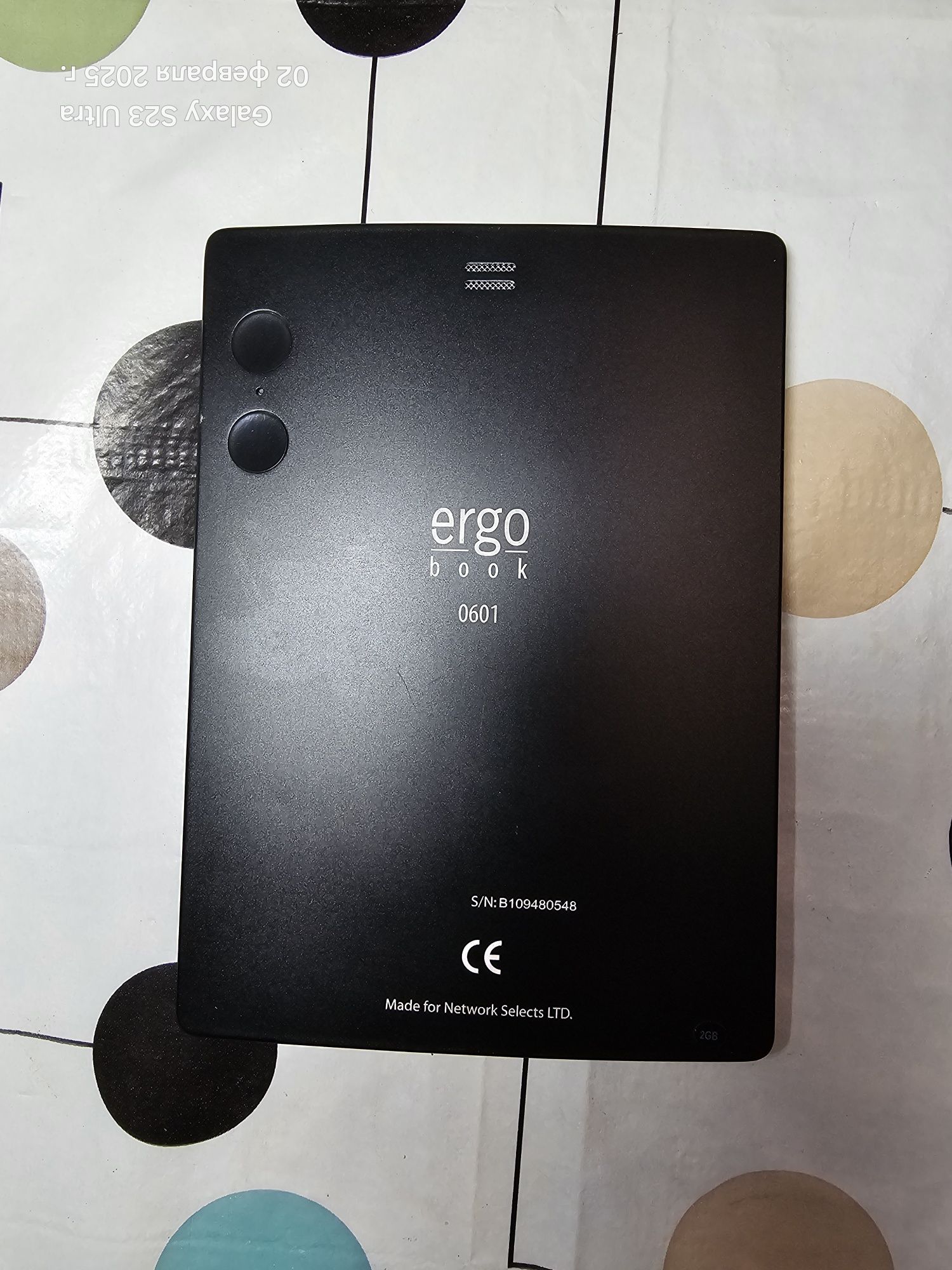 Ergo Book 0601 Black