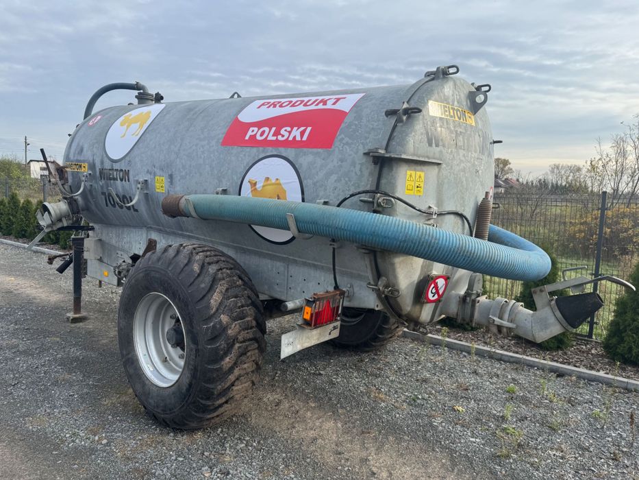Wóz asenizacyjny beczka beczkowóz Wielton 7000L meprozet pomot joskin