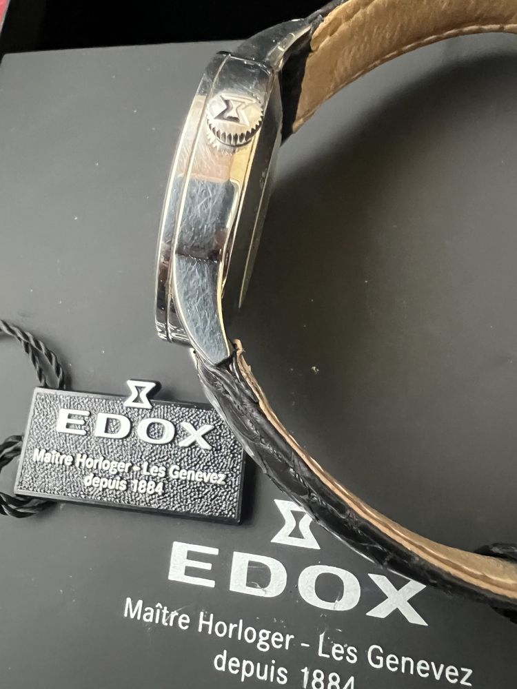 Edox Les Vauberts Day Date Automatic 83007 3 NIN