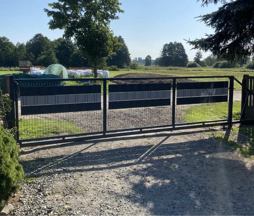 Bramy wjazdowe skrzydlowe/przesuwne