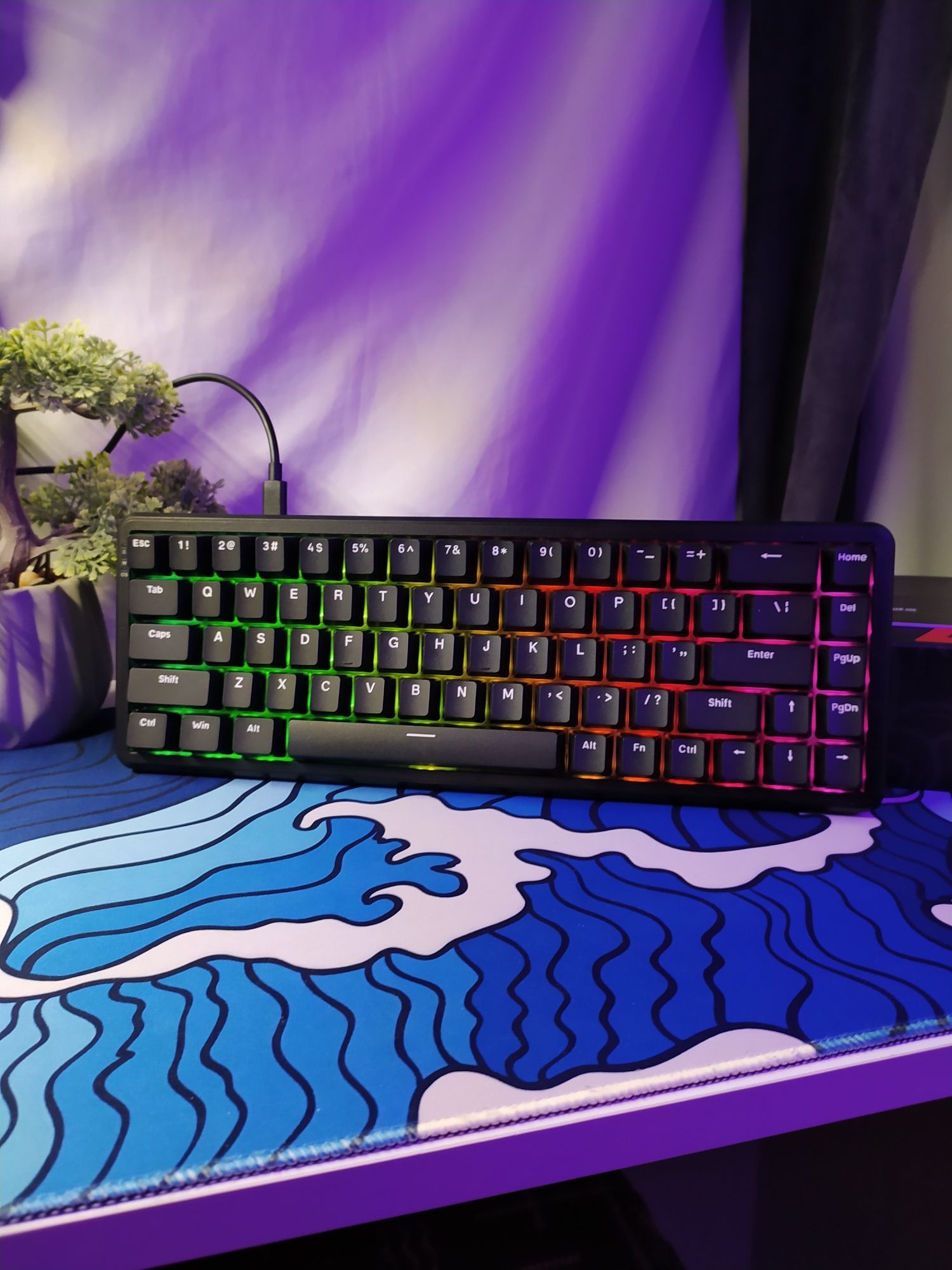 ‼️Магнітна клавіатура ‼️ajazz AK680 MAX RGB - Клавіатура для Cs2/Val