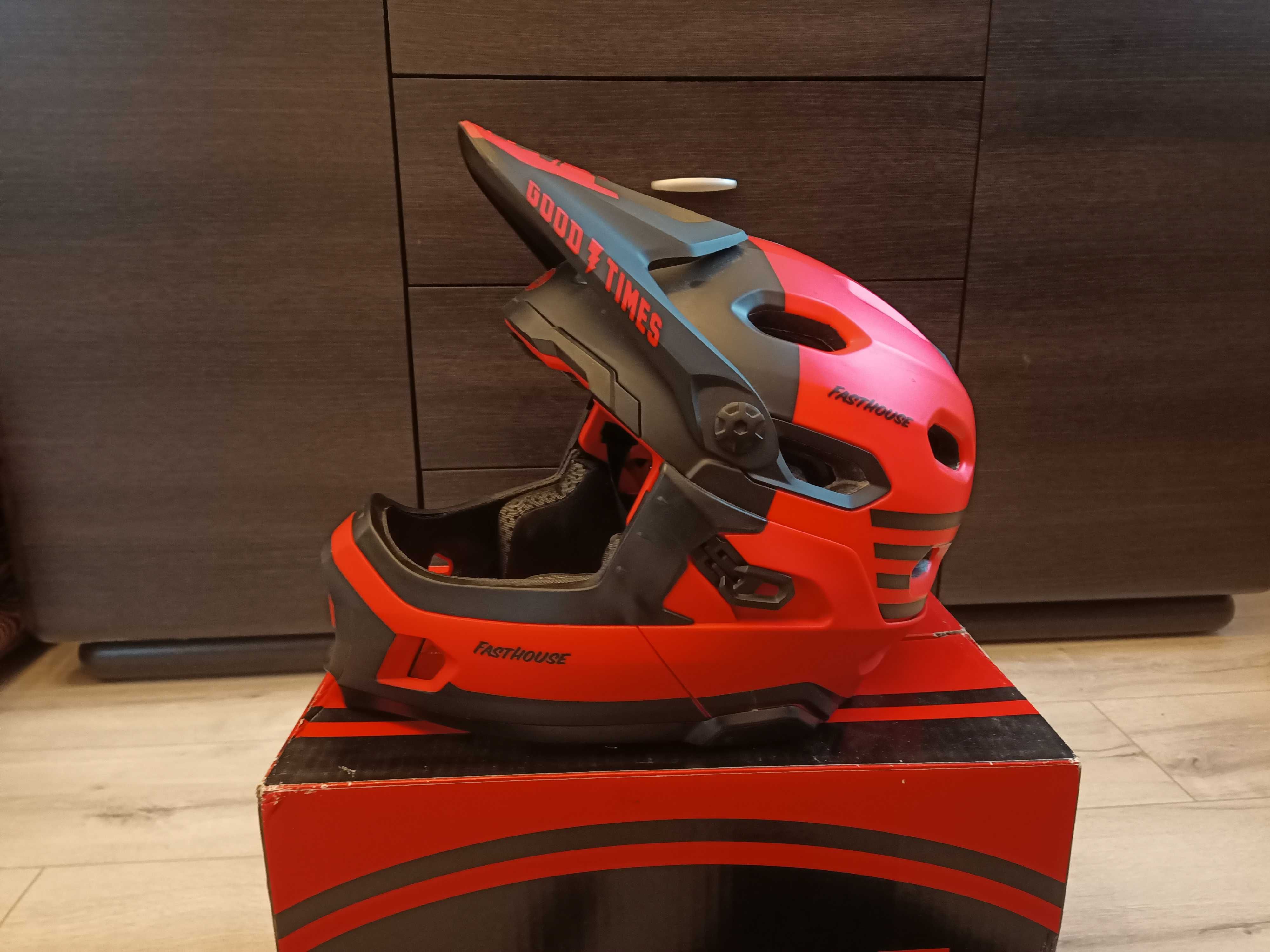 Kask Bell Super DH Fasthouse Red Mips rozm. M