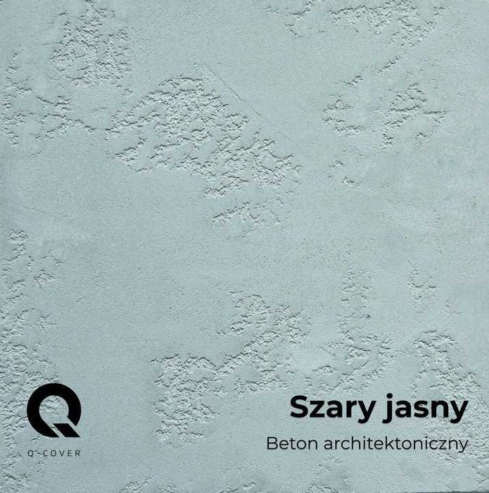 Beton architektoniczny dekoracyjny szary naturalny masa betonowa szara