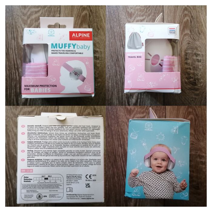 Słuchawki ochronne Alpine Muffy baby