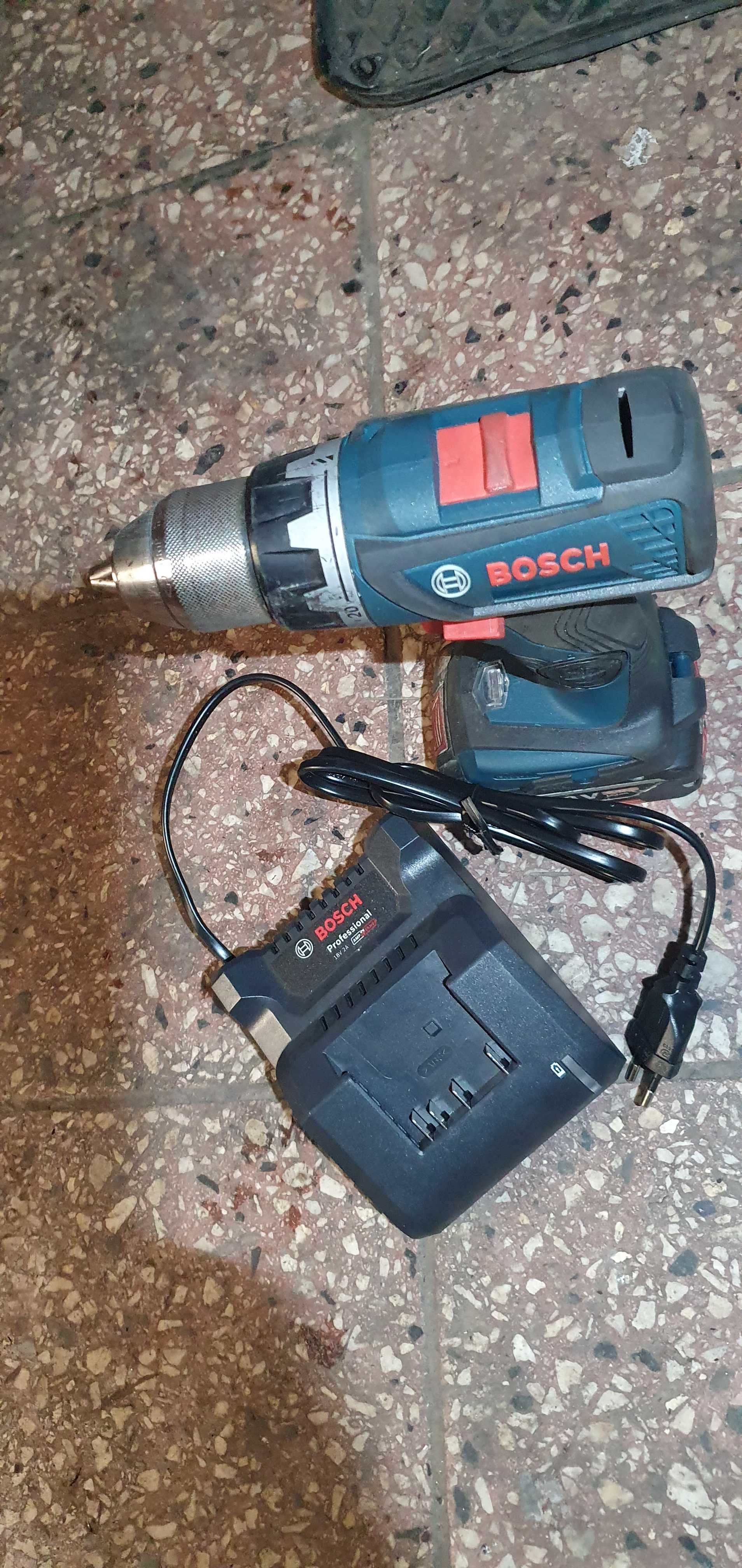 Wkrętarka BOSCH PRO GSR 18V-60 C 5,0Ah Ładowarka Stalowa głowica