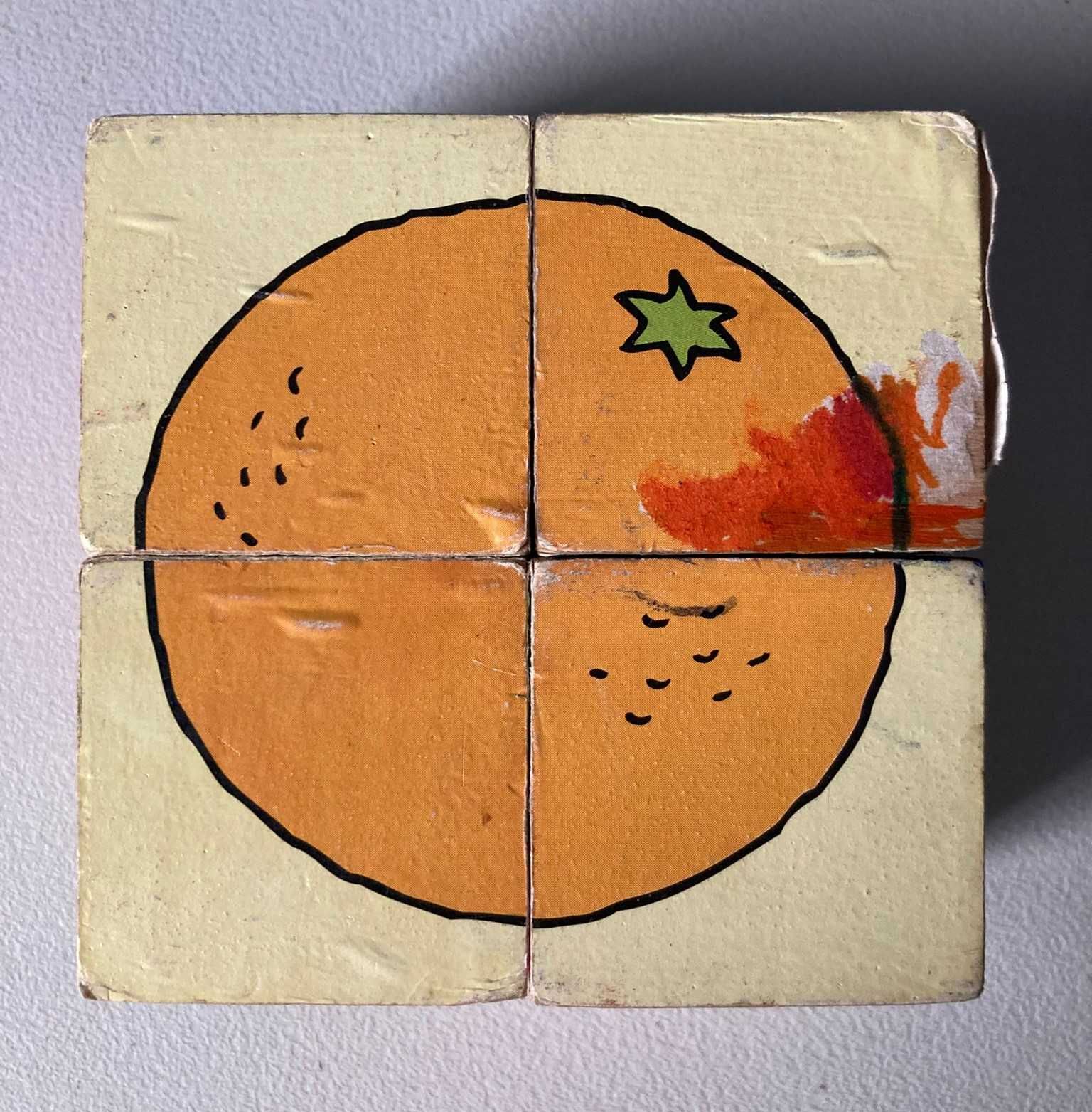 Puzzle de Cubos Antigo