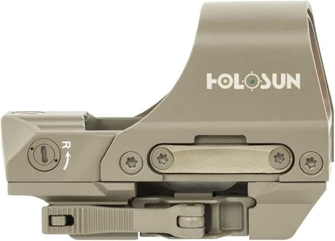 Прицел HOLOSUN HS510C Green Dot – Койот(FDE) зелёная прицельная марка