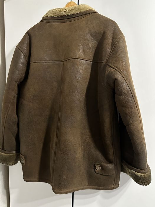 Дубленка мужская зимняя б/у р.54 , куртка