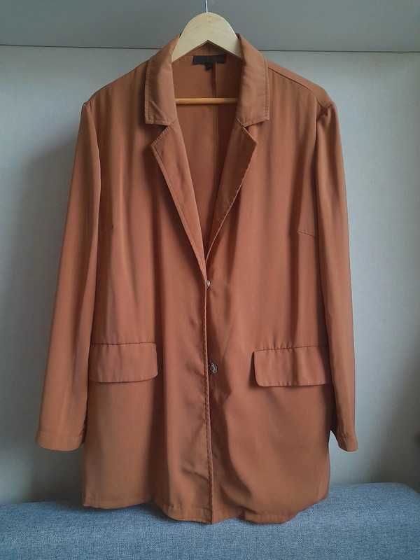 Karmelowa marynarka oversize JULIE roz. L