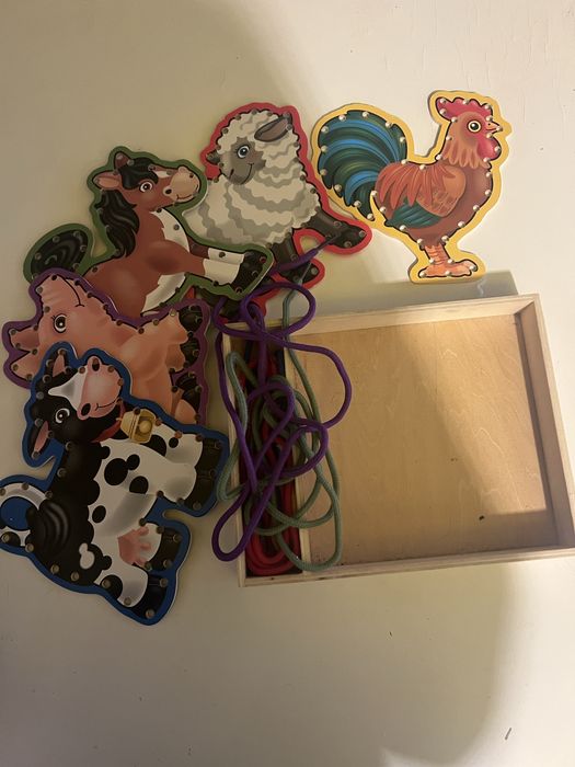 Zestaw do nauki sznurowania