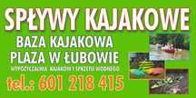 Wypożyczalnia kajaków spływy kajakowe kajaki Łubowo Piława Drawa Borne