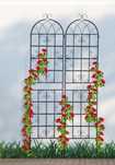 Pergola kratka metalowa zestaw 2 szt.