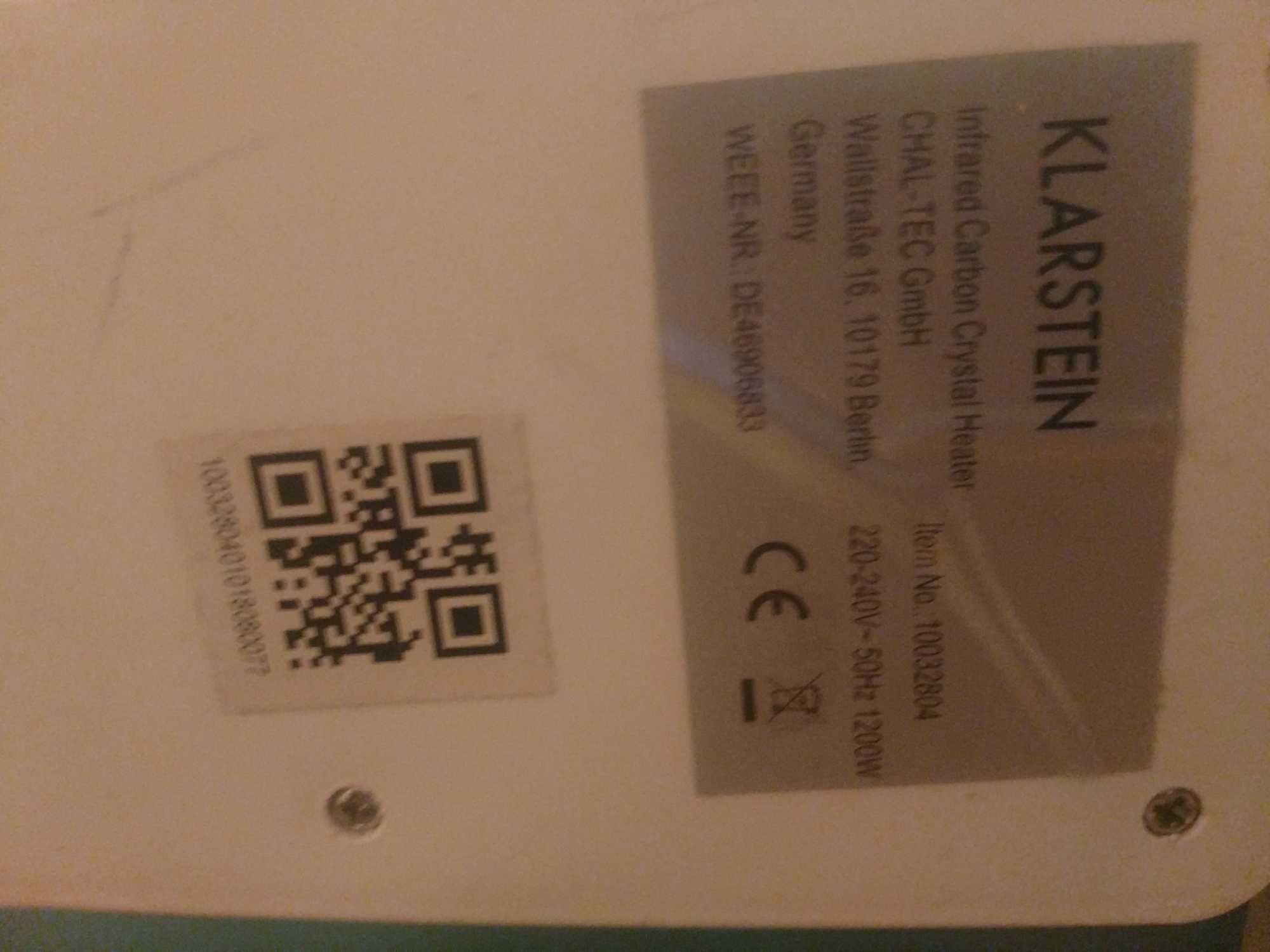 Обогреватель инфракрасный Klarstein Wonderwall Smart 1200