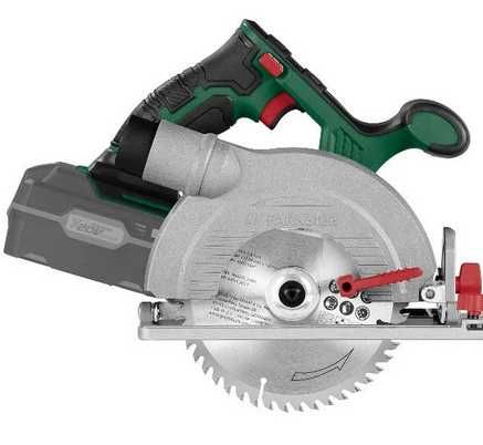 NOWA Akumulatorowa piła ręczna tarczowa 20 V, PHKSA 20 Li C4