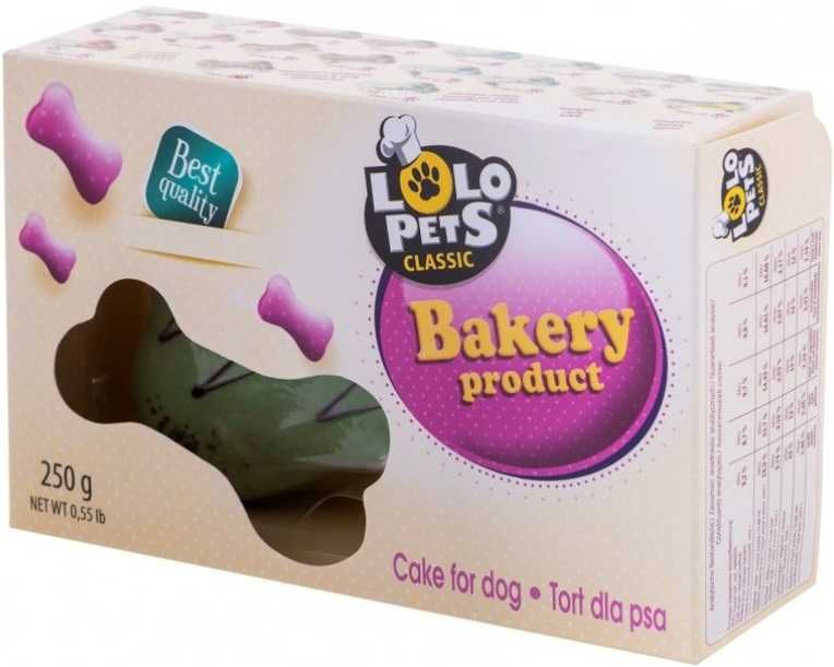 LOLO PETS Tort mięsno-warzywny Love dla psa 250 g. 2 szt