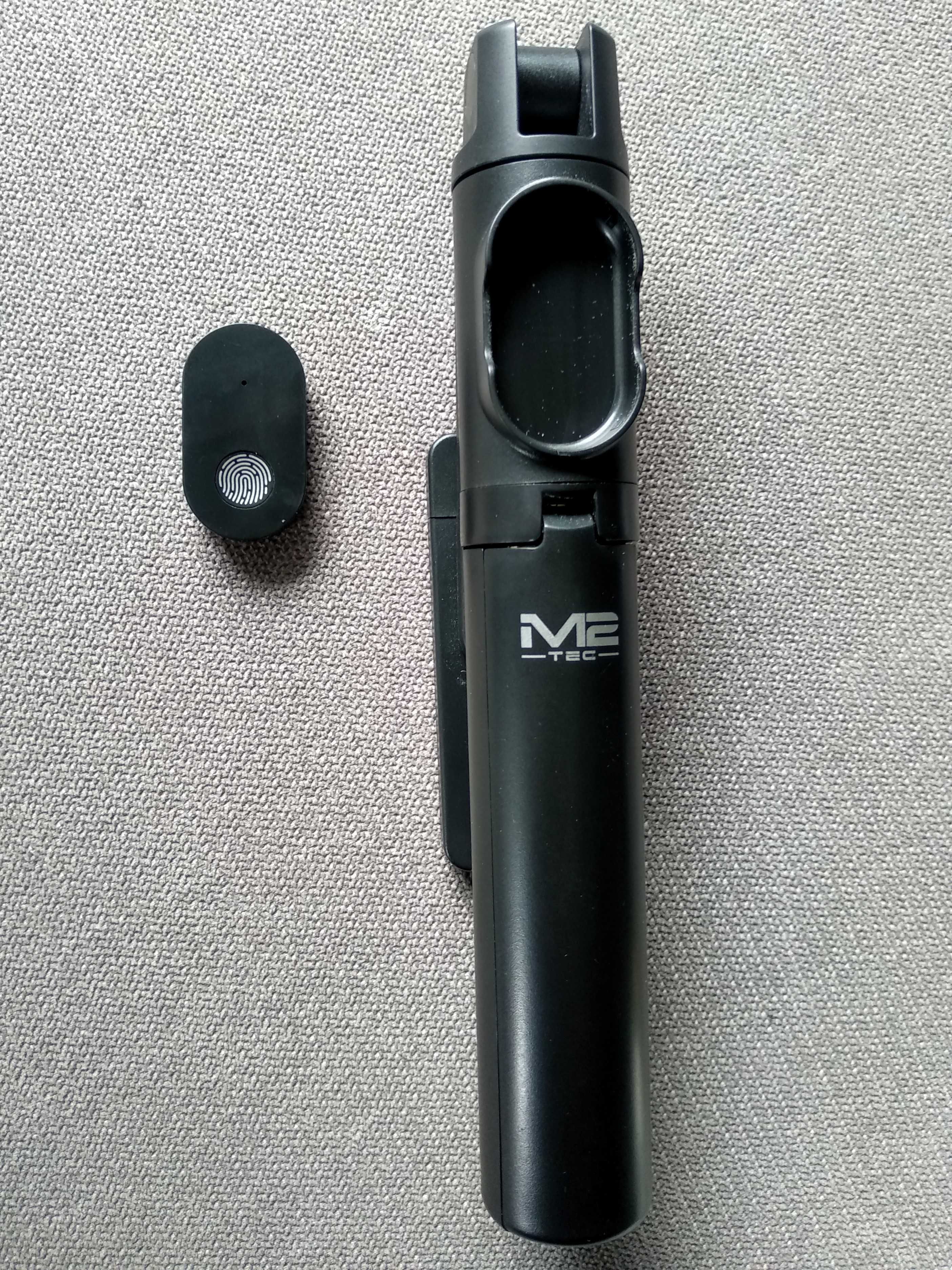 Bezprzewodowy mini selfie stick z pilotem i statywem