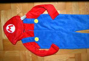 13# Super Mario strój piżama przebranie 4/5 lat_110 cm