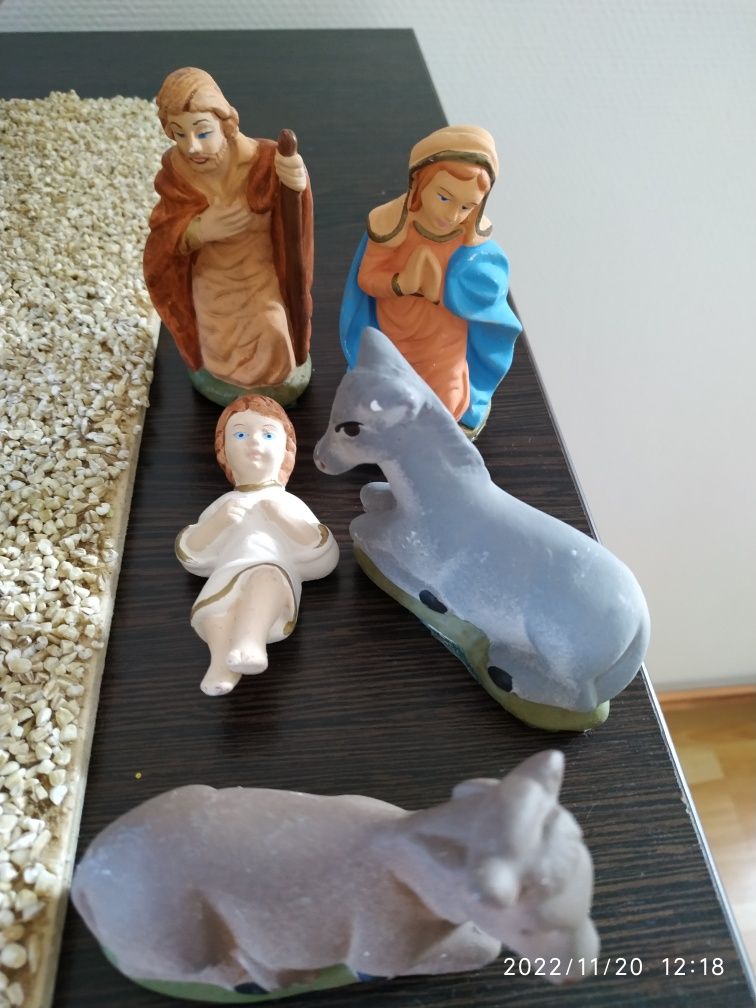 Szopka bożonarodzeniowa duża