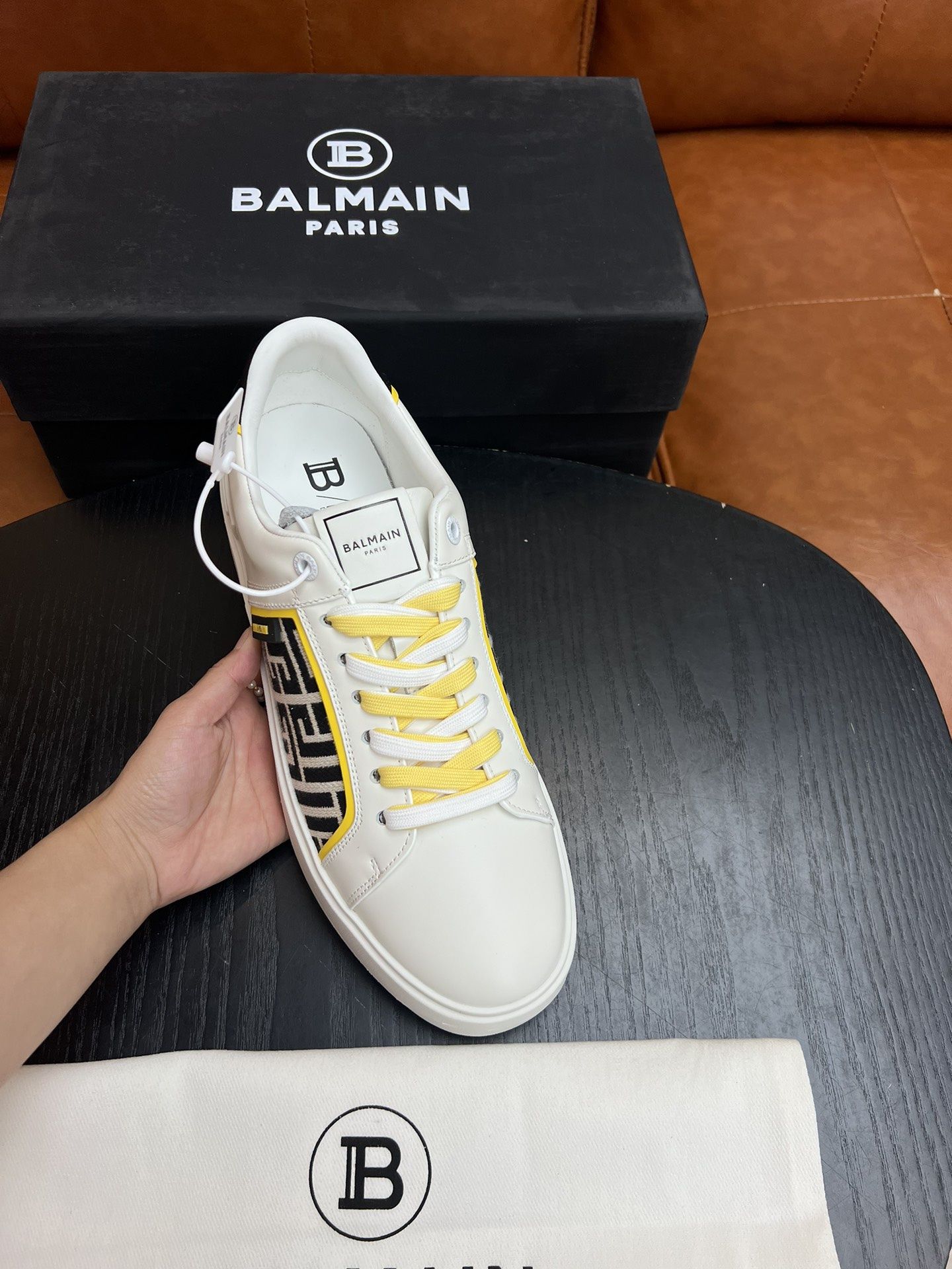 Skórzana Trampki Balmain 38-45 Polecam!!