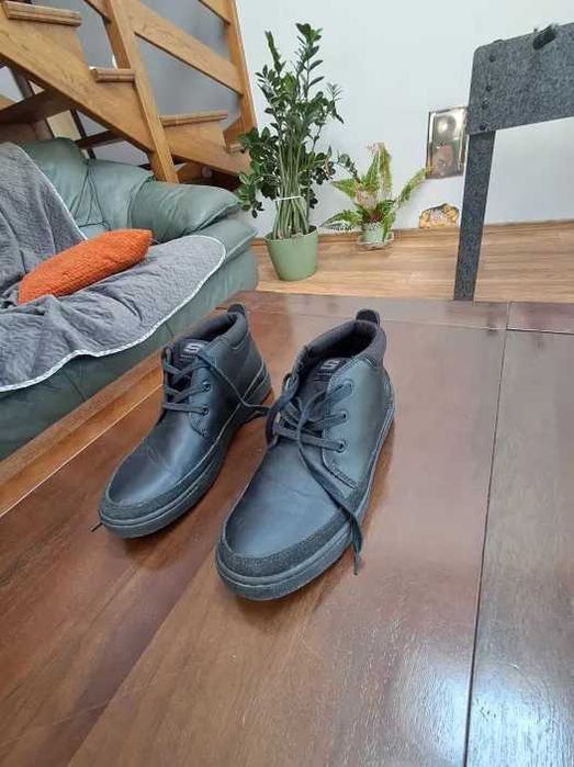 Buty chłopięce Skechers - junior direct pulse czarne