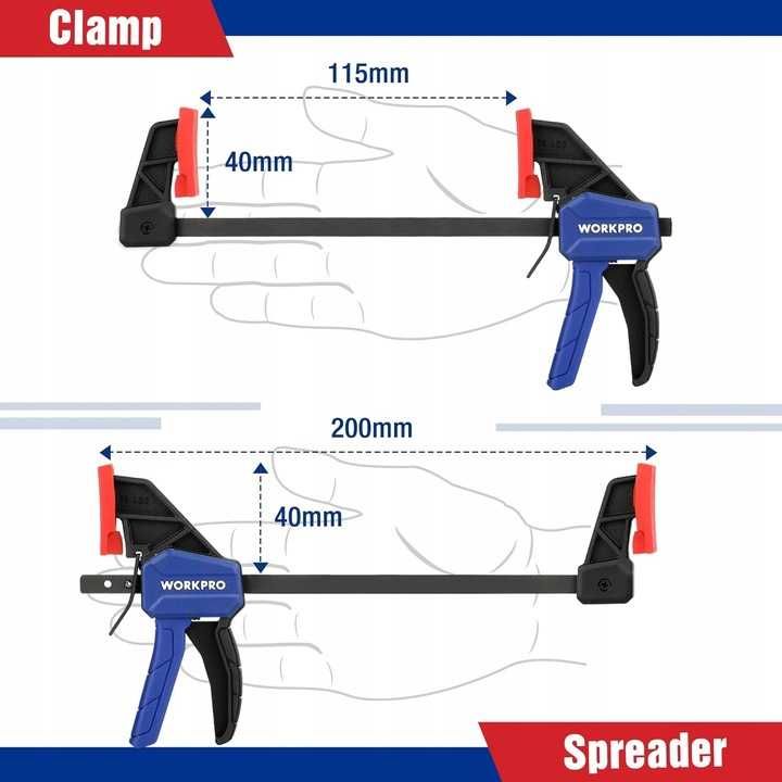 Ścisk Workpro 45 x 110 mm