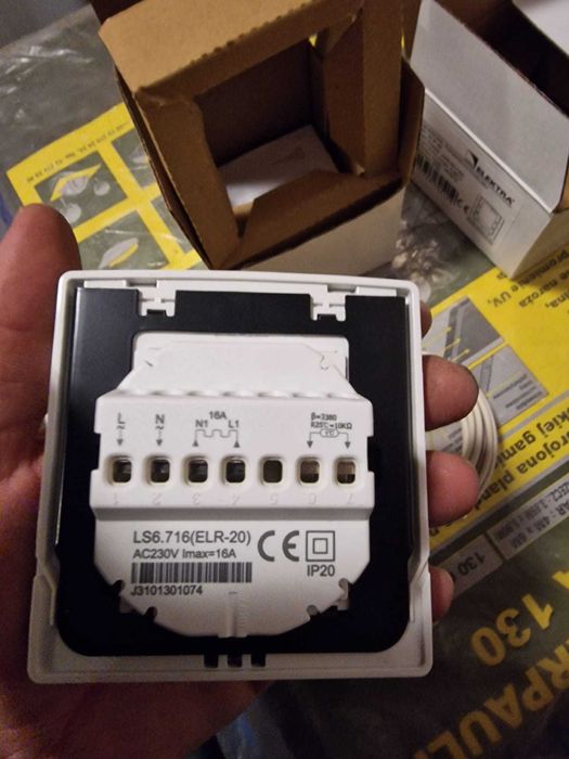 Elektra - programator temperatury wraz z czujnikiem