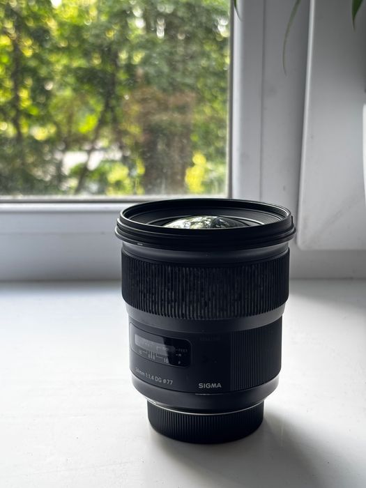 Обʼєктив sigma art 24 mm 1.4 для Nikon