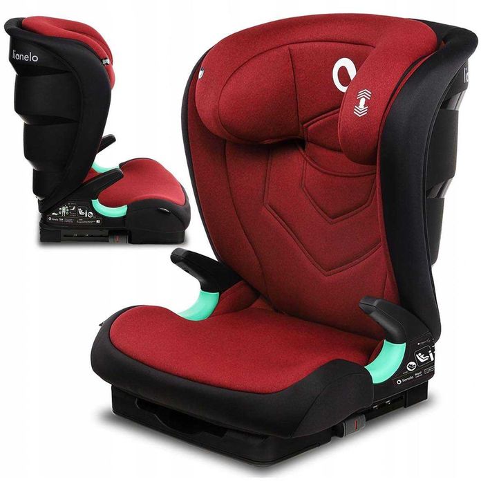 FOTELIK SAMOCHODOWY LIONELO NEAL I-Size 100-150 Cm Isofix, Pochylany