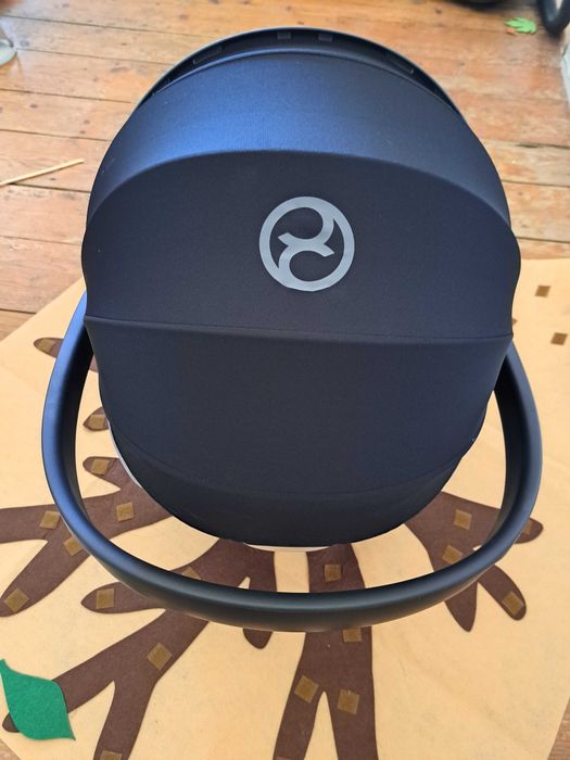 CYBEX Ovo Cloud Z2 plus como novo, preto + adaptadores