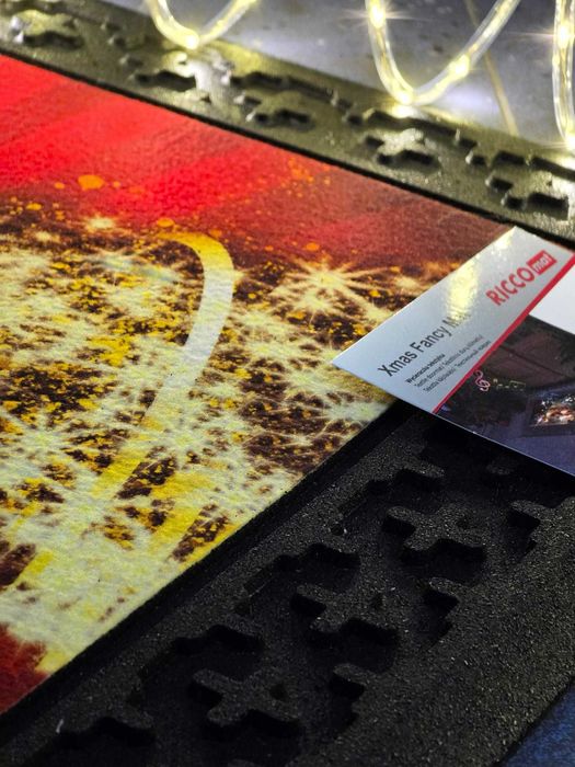 Wycieraczka ŚWIECĄCA GRAJĄCA Mata Ozdobna Boże Narodzenie PREZENT