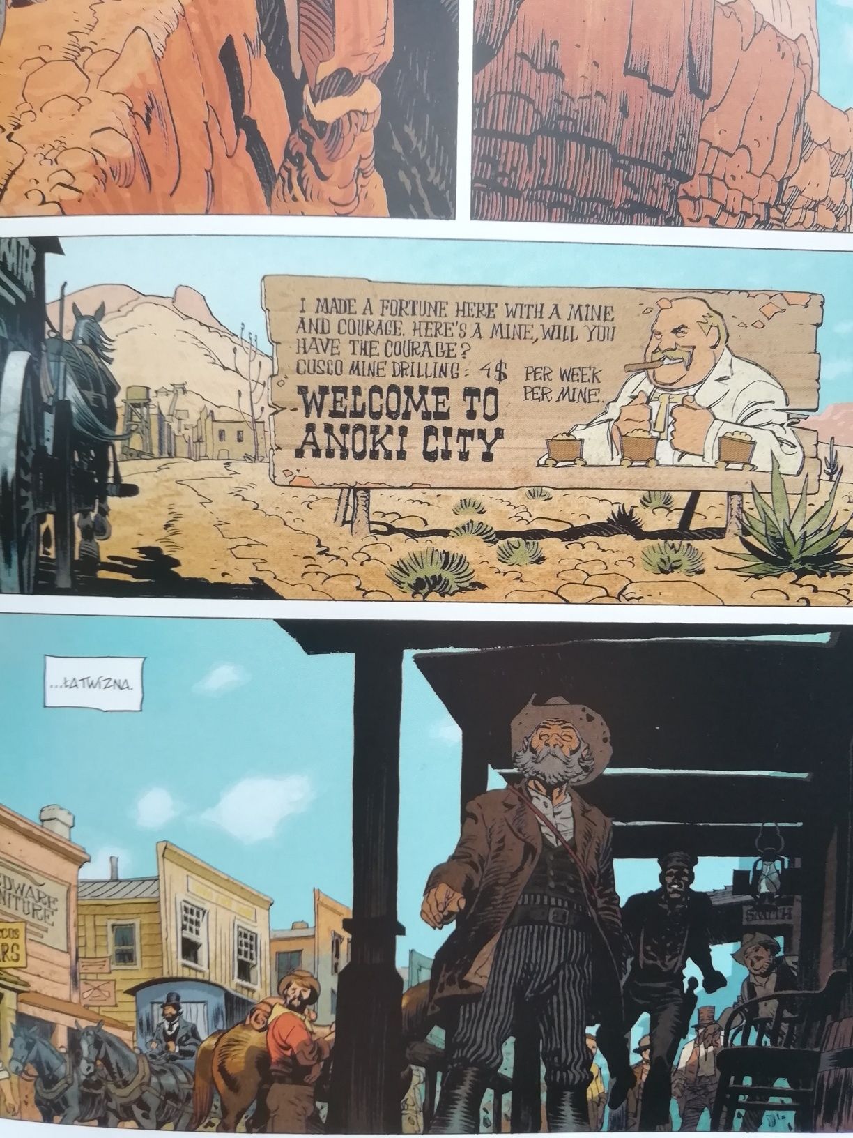 Komiks Undertaker pożeracz złota t.1 bdb stan.