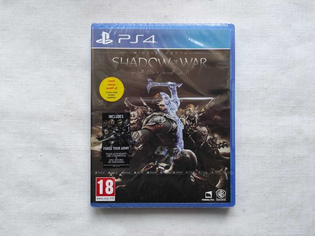 Nowa - Middle-earth Shadow of War PL - PS4