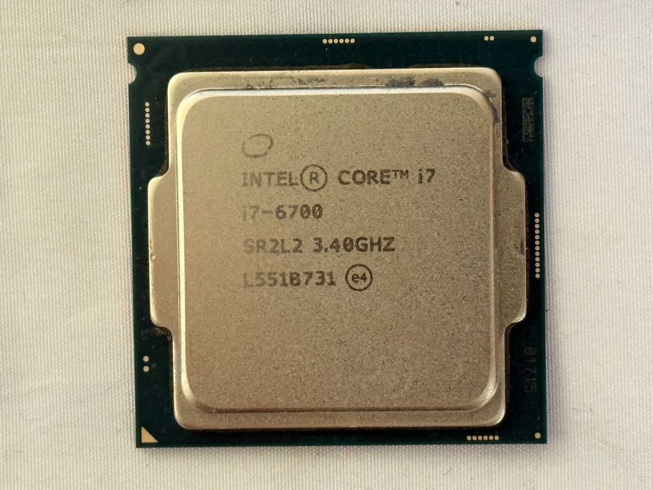 Procesor Intel I7-6700 4 x 3,4 GHz gen. 6 LGA 1151 + chłodzenie