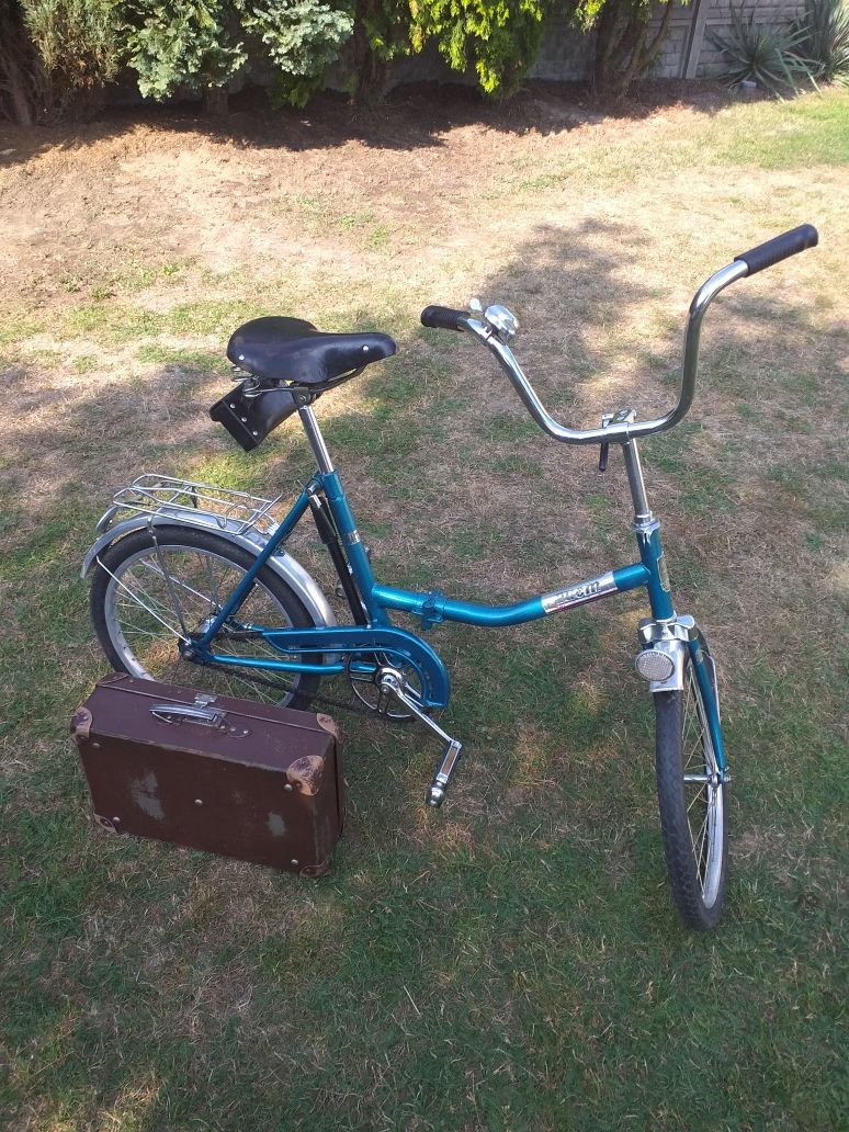 Stary rower składak