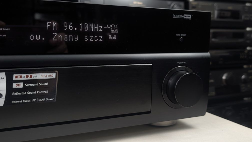 Yamaha RX-V2067 potężny amplitunerki na domowego z funkcjami sieciowym