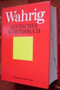 Słownik Niemiecki Deutsches Worterbuch Dictionary WAHRIG GEHARD